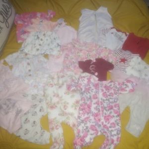 Must go Baby girl 0-3 month lot